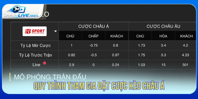 Các dữ liệu cần xem trước khi phân tích kèo châu Á