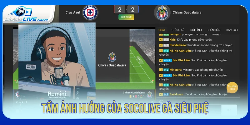 Socolive Gà Siêu Phệ - Dấu Ấn BLV Bóng Đá Vai trò của Gà Siêu Phệ trong cộng đồng xem bóng đá