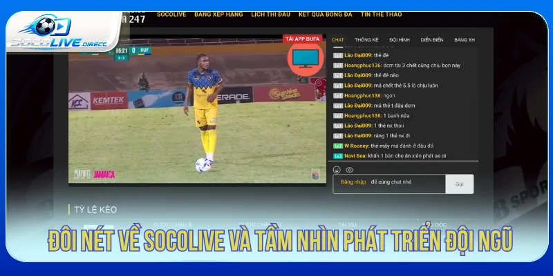 Tìm hiểu đội ngũ làm việc khi Socolive tuyển BLV