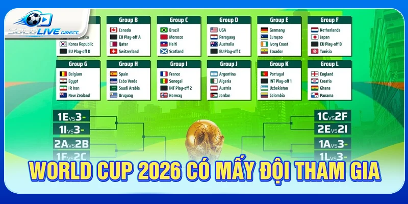 World Cup 2026 Có Mấy Đội Tham Gia? Thể Thức 48 Đội World Cup 2026 có mấy đội tham gia